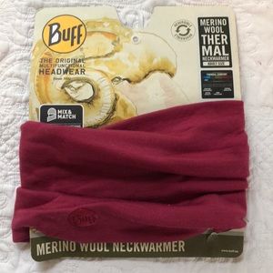 Buff Merino wool neck warmer